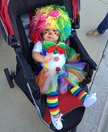Baby Clown Homemade Costume