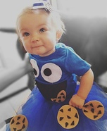 Baby Cookie Monster Homemade Costume