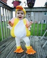 Cutest Baby Duck Costume
