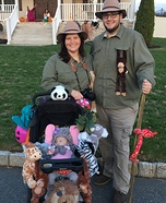 Baby Elephant and the Safari Homemade Costume