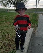 Baby Freddy Kruger Homemade Costume