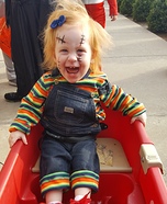 Baby Girl Chucky Homemade Costume