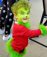 Baby Grinch Homemade Costume