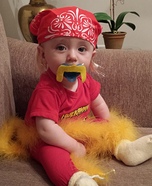 Baby Hulk Hogan Homemade Costume