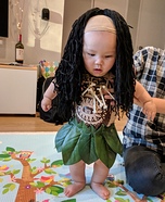 Baby Maui Homemade Costume