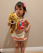 Baby Moana Homemade Costume