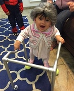 Baby Old Lady Homemade Costume