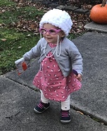 Baby Old Lady Homemade Costume