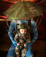 Baby Paratrooper Homemade Costume