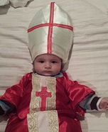 Baby Pope Homemade Costume