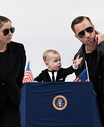 Baby President 2020 & his Secret Service Homemade Costume