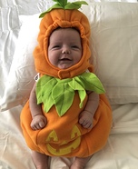 Baby Pumpkin Homemade Costume