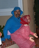 Baby Riding his Grandma Costume