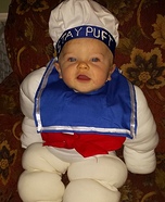 Baby Stay Puft Marshmallow Man Costume