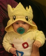 Baby Togepi Pokemon Homemade Costume