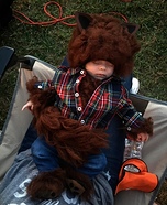 Baby Werewolf Homemade Costume