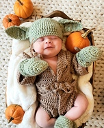 Baby Yoda Homemade Costume