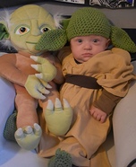 Baby Yoda Homemade Costume