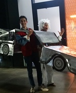 Back to the Future Couple Costume