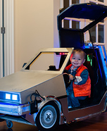 Back to the Future Baby Homemade Costume
