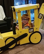 Backhoe Homemade Costume