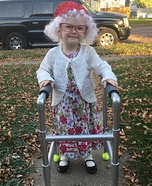 Bad Grandma Homemade Costume