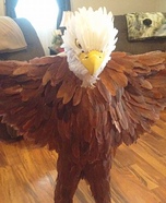 Homemade Bald Eagle Costume