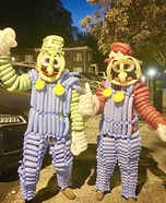 Balloon Mario & Luigi Homemade Costume