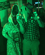 Barbara and Adam from Beetlejuice Homemade Costume