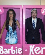 Barbie and Ken Homemade Costume