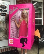 Barbie in a Box Homemade Costume