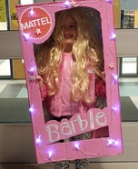 Barbie in the Box Homemade Costume