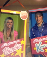 Barbie & Ken Couple's Halloween Costume