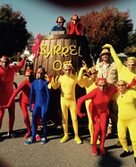 Barrel of Monkeys Homemade Costume