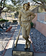 DIY Baseball Trophy Costume