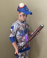 Baseball Zombie Homemade Costume