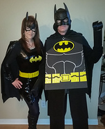 Batgirl & Lego Batman Homemade Costume