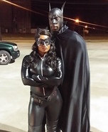 Batman and Catwoman Homemade Costume