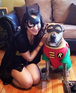 Batman and Robin Homemade Costume