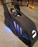 Batman and The Batmobile Homemade Costume