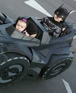 Batman, Batgirl & the Arkham Knight Batmobile Homemade Costume
