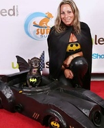 Batman in the Batmobile Dog Costume