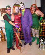 Batman Villains Group Halloween Costume Idea
