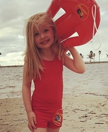 Baywatch Kids Homemade Costume