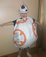 BB-8 Homemade Costume