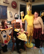 Family costume ideas - Beauty and the Beast Family Costume