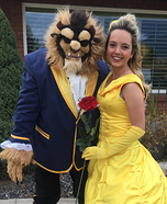Beauty and the Beast Homemade Costume