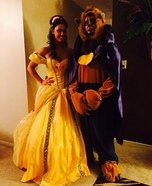 Beauty and the Beast Homemade Costume