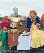 Beauty and the Beast Family Homemade Costume