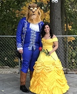 Beauty & The Beast Homemade Costume